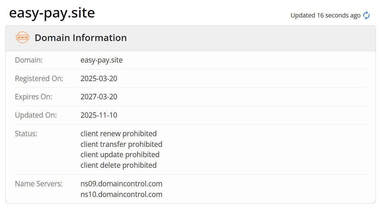 EasyPay KYC-Free Virtual U-Card Review: Ultra-Low $3 Activation Fee—Hands-On Testing of Features and Use Cases 2 easypaywhois