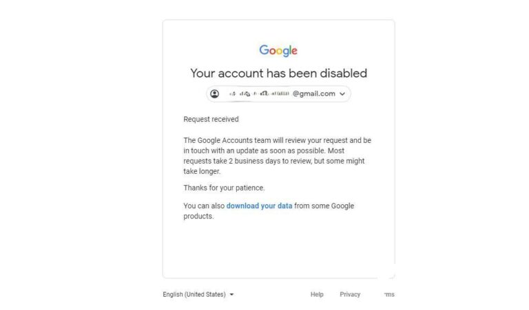 google account recover