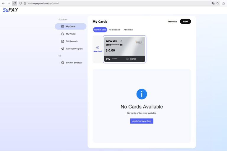 免KYC U卡 – SupayCard：多场景适用 - VirtualCardx文章配图